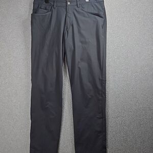 Lululemon Pants Men's 34x30 Grey Obsidian Warpstreme ABC Classic Fit M5426S